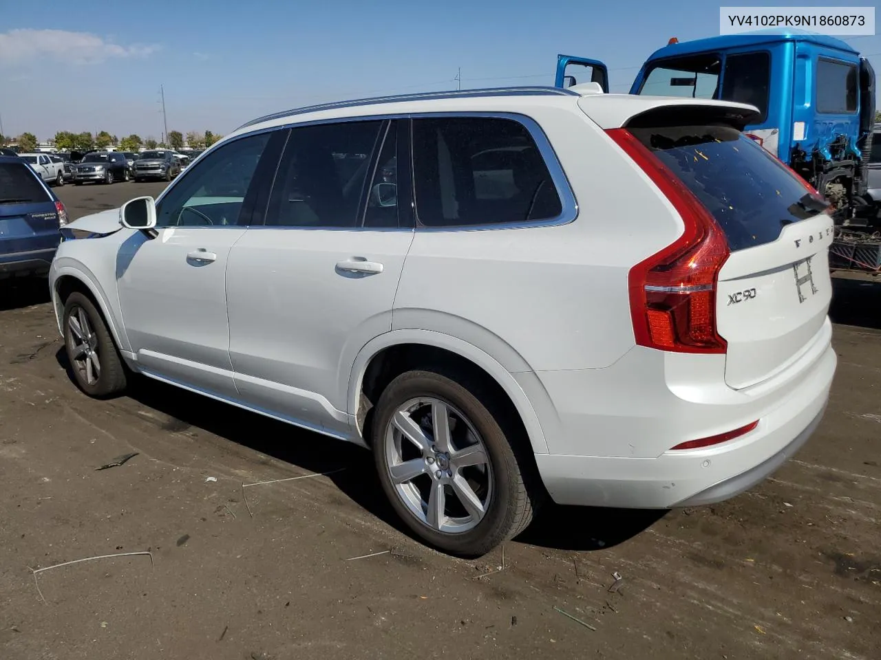 YV4102PK9N1860873 2022 Volvo Xc90 T5 Momentum