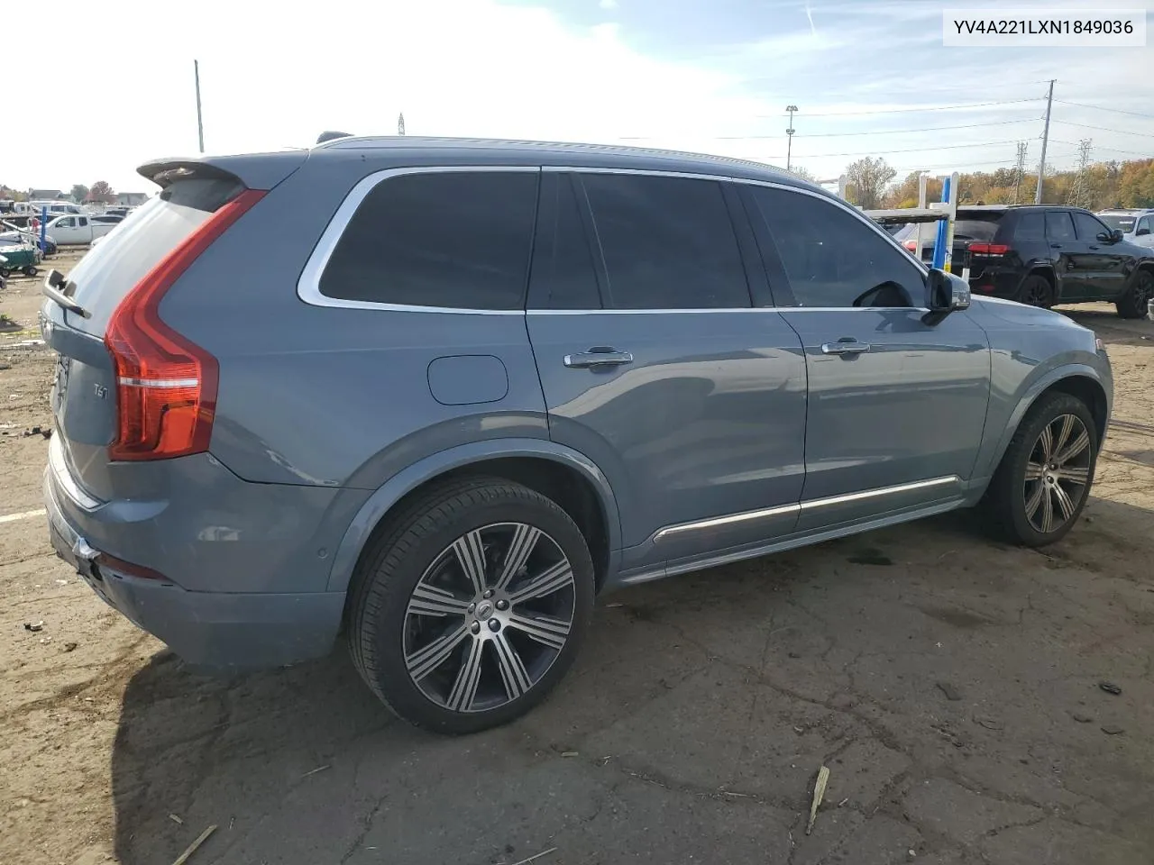 2022 Volvo Xc90 T6 Inscription VIN: YV4A221LXN1849036 Lot: 77423674