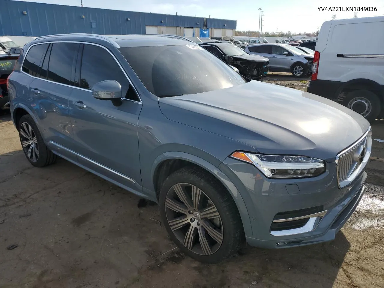 2022 Volvo Xc90 T6 Inscription VIN: YV4A221LXN1849036 Lot: 77423674