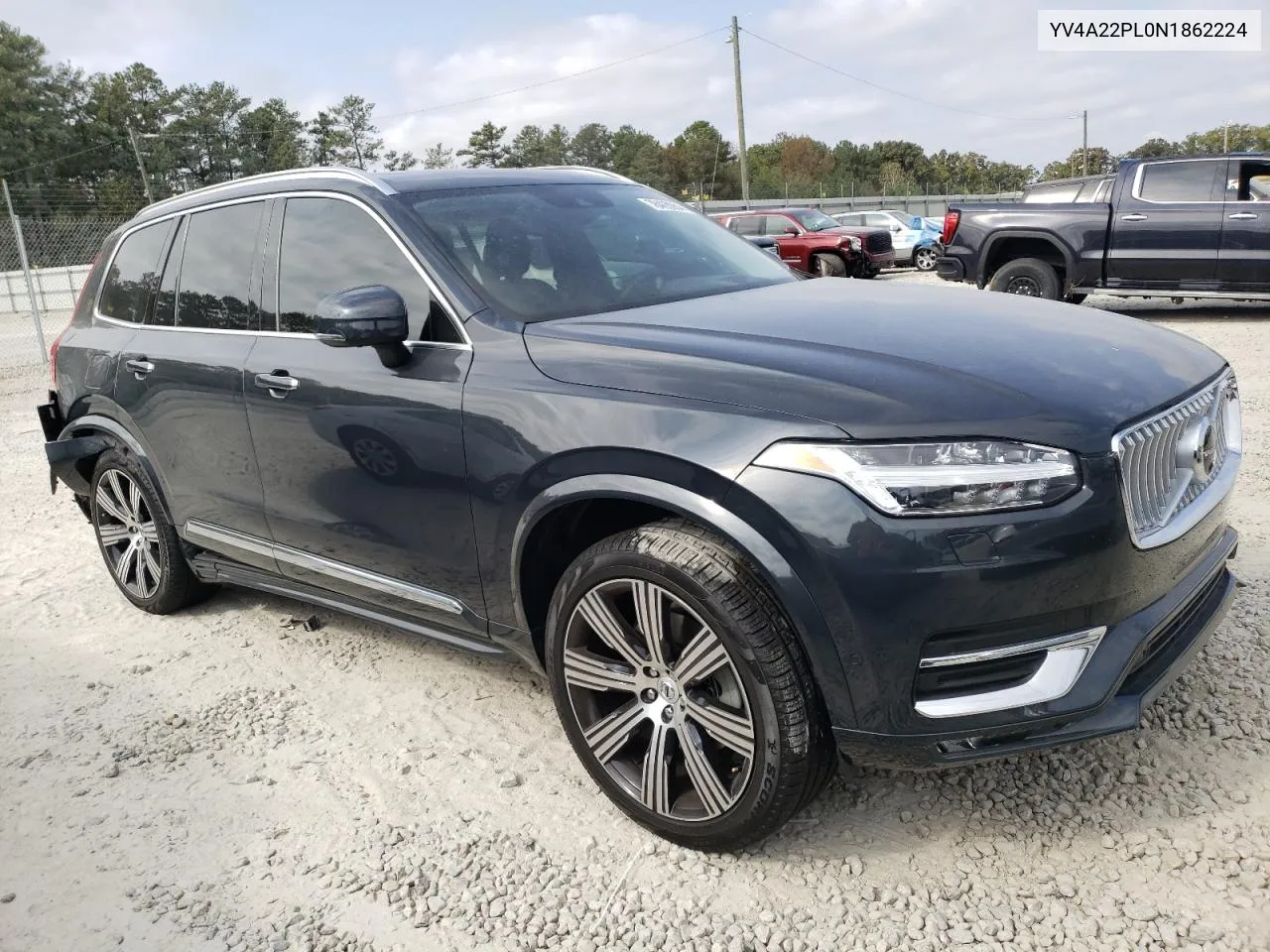 YV4A22PL0N1862224 2022 Volvo Xc90 T6 Inscription