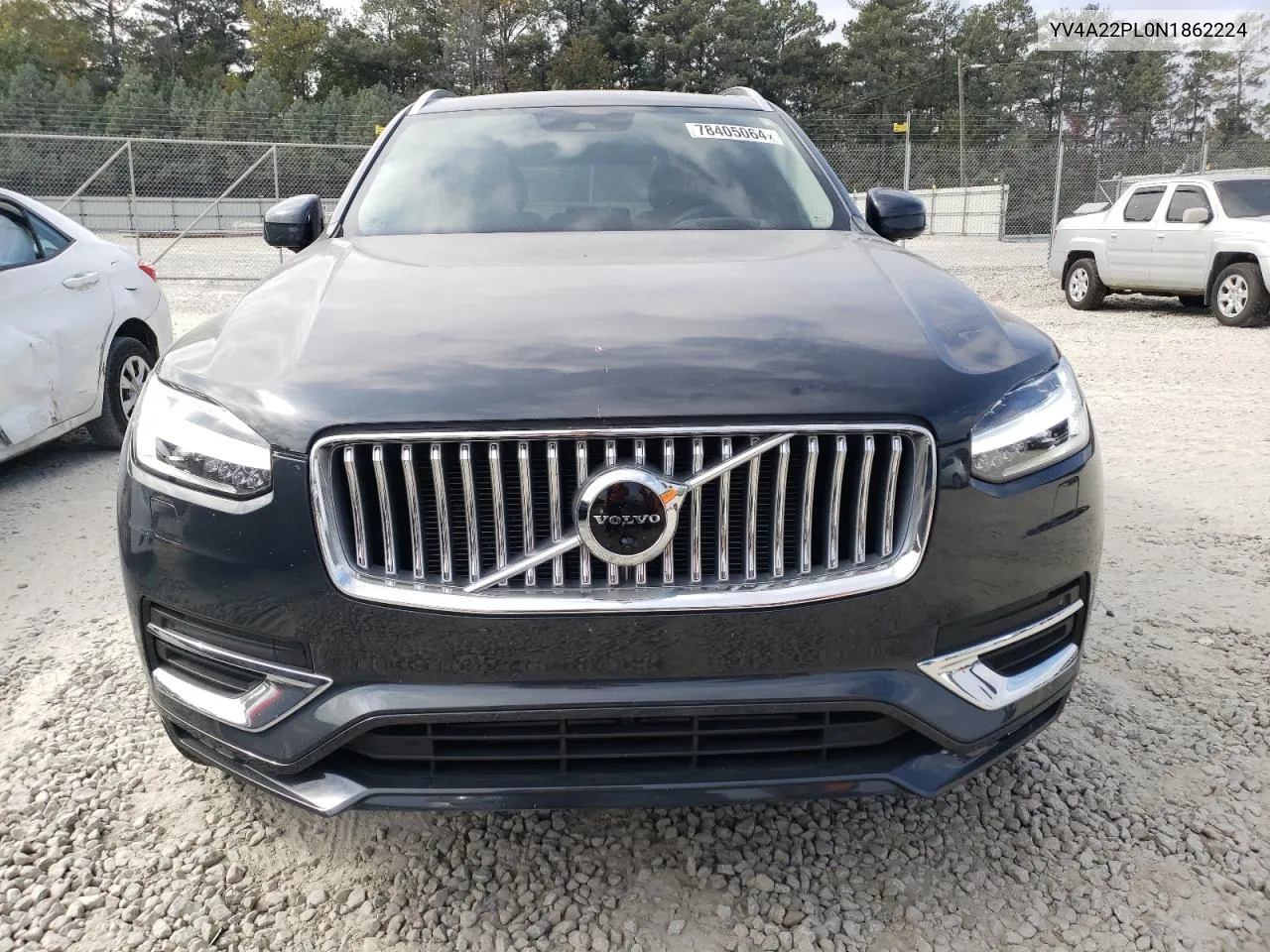 2022 Volvo Xc90 T6 Inscription VIN: YV4A22PL0N1862224 Lot: 78405064