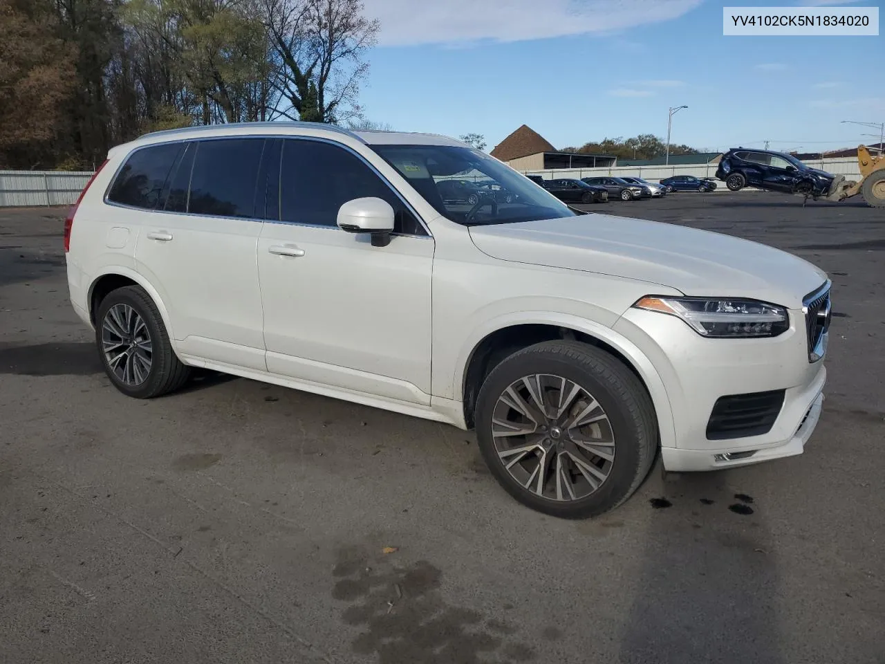 2022 Volvo Xc90 T5 Momentum VIN: YV4102CK5N1834020 Lot: 79379664