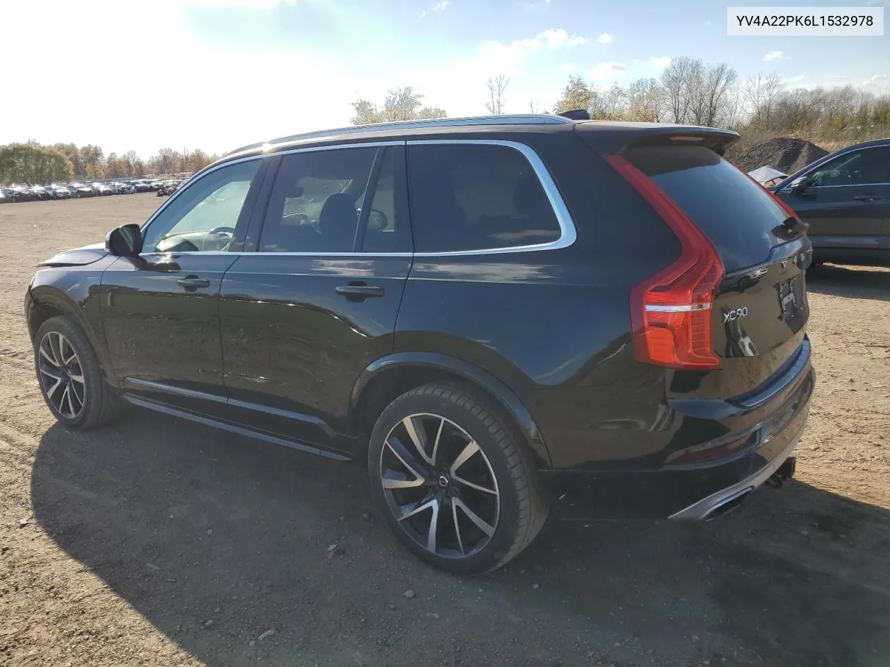 2022 Volvo Xc90 T6 Momentum VIN: YV4A22PK6L1532978 Lot: 79463314