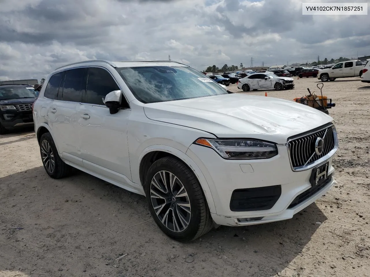 2022 Volvo Xc90 T5 Momentum VIN: YV4102CK7N1857251 Lot: 79499764