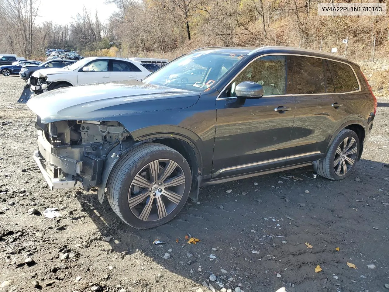 2022 Volvo Xc90 T6 Inscription VIN: YV4A22PL1N1780163 Lot: 80163344