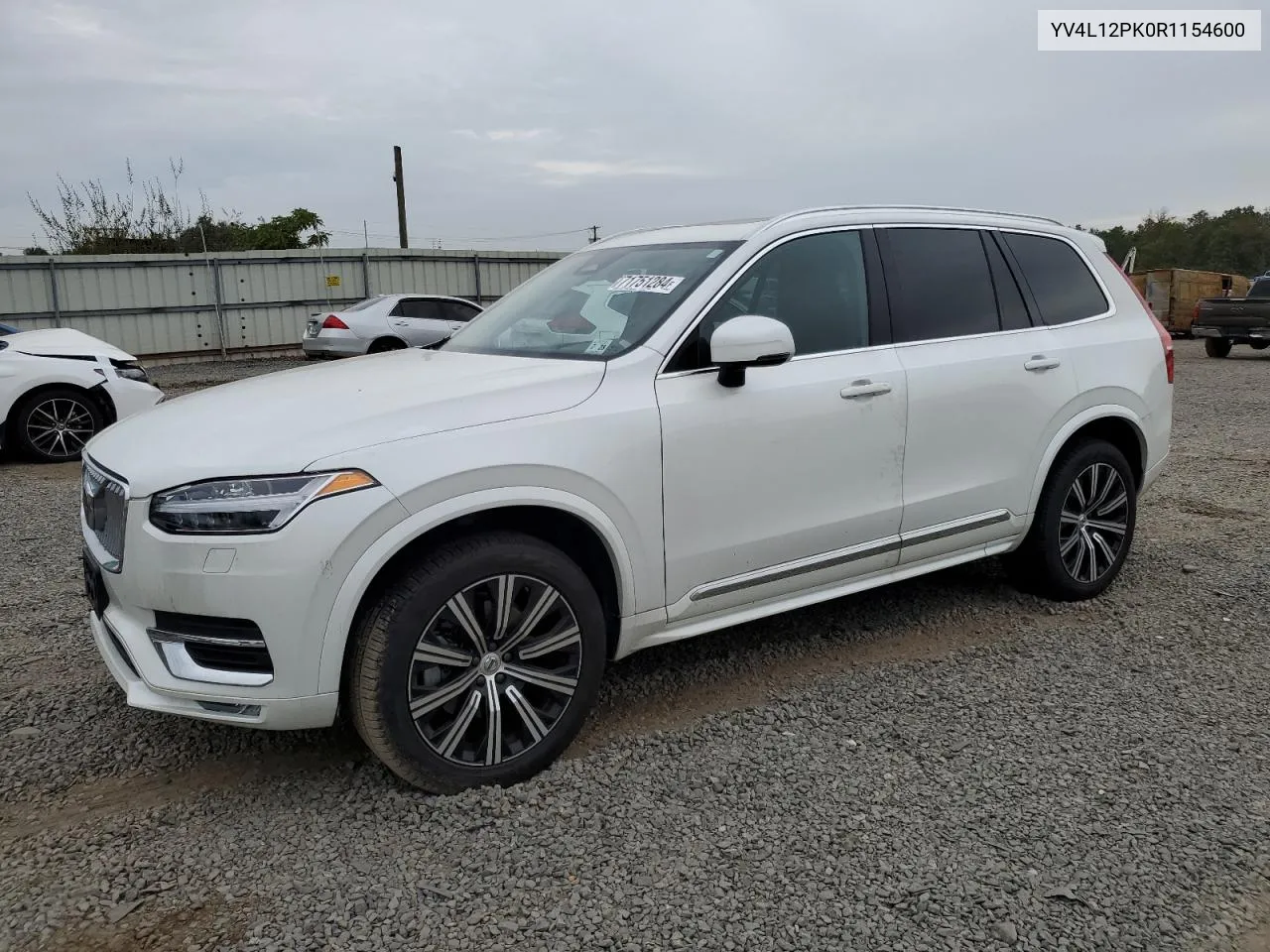 2024 Volvo Xc90 Core VIN: YV4L12PK0R1154600 Lot: 71751284