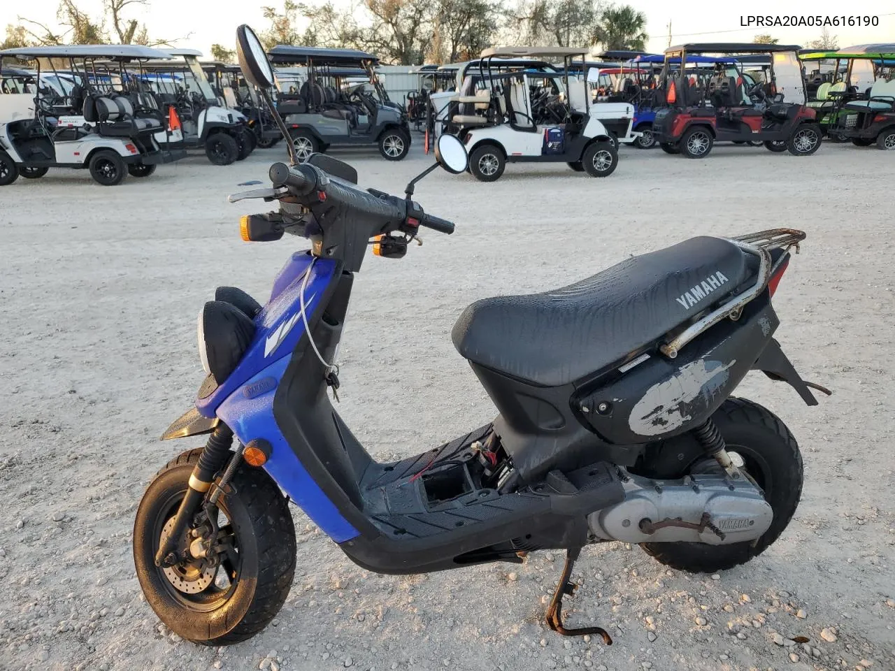 2005 Yamaha Yw50 Ap Zuma VIN: LPRSA20A05A616190 Lot: 76394554