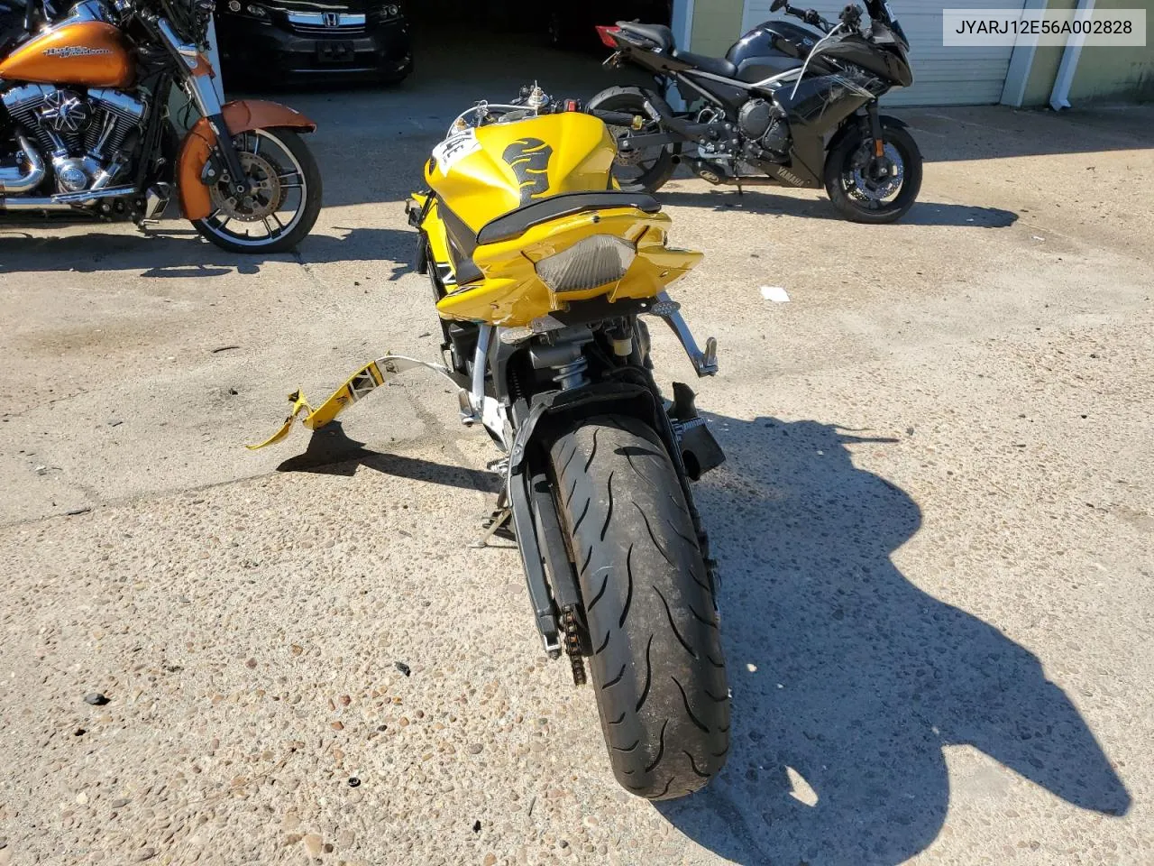 2006 Yamaha Yzfr6 L VIN: JYARJ12E56A002828 Lot: 72966674