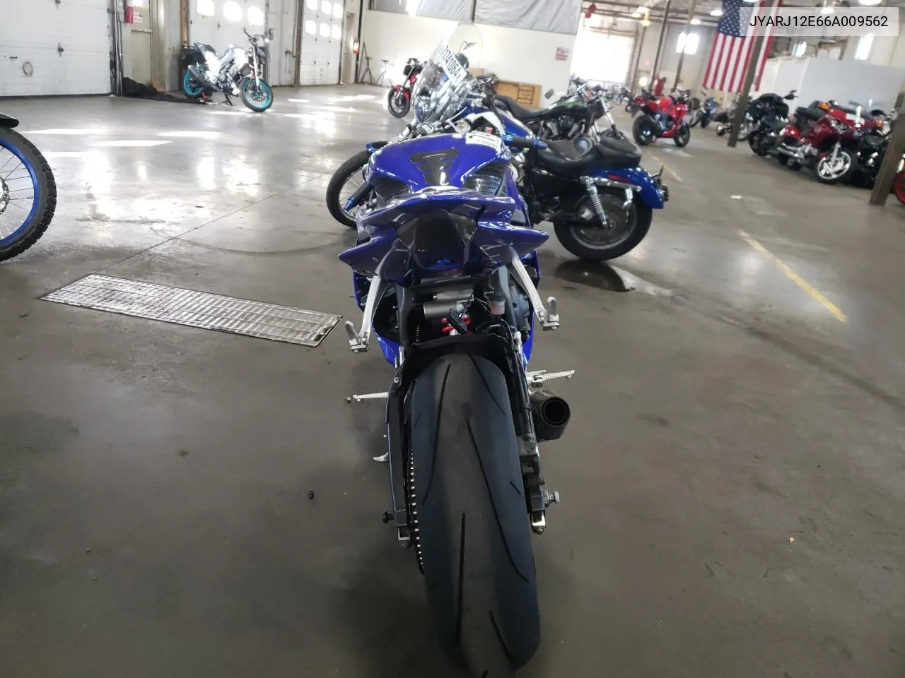 2006 Yamaha Yzfr6 L VIN: JYARJ12E66A009562 Lot: 74245934