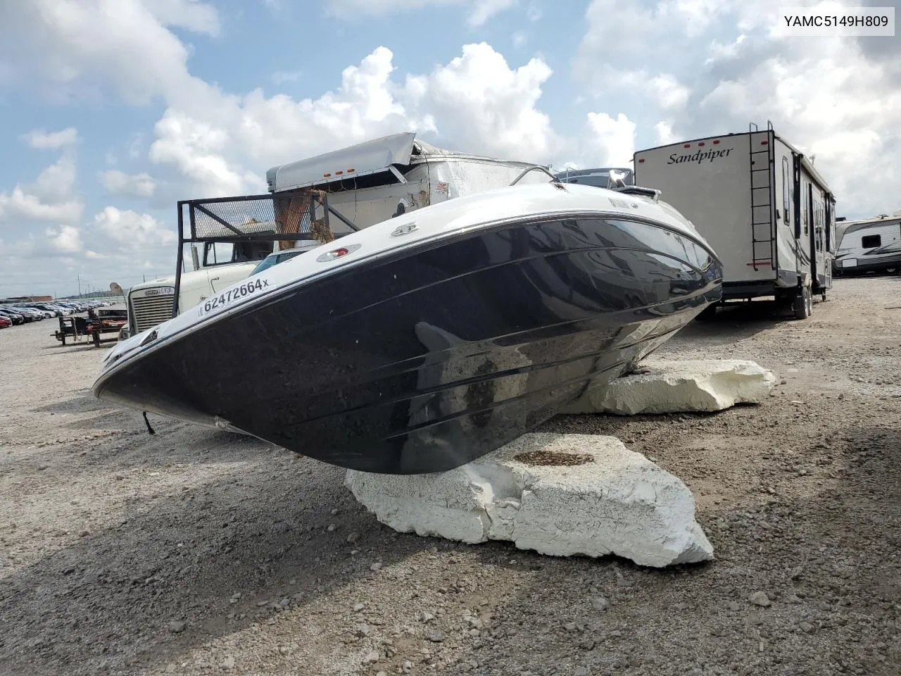 2009 Yamaha Boat VIN: YAMC5149H809 Lot: 62472664