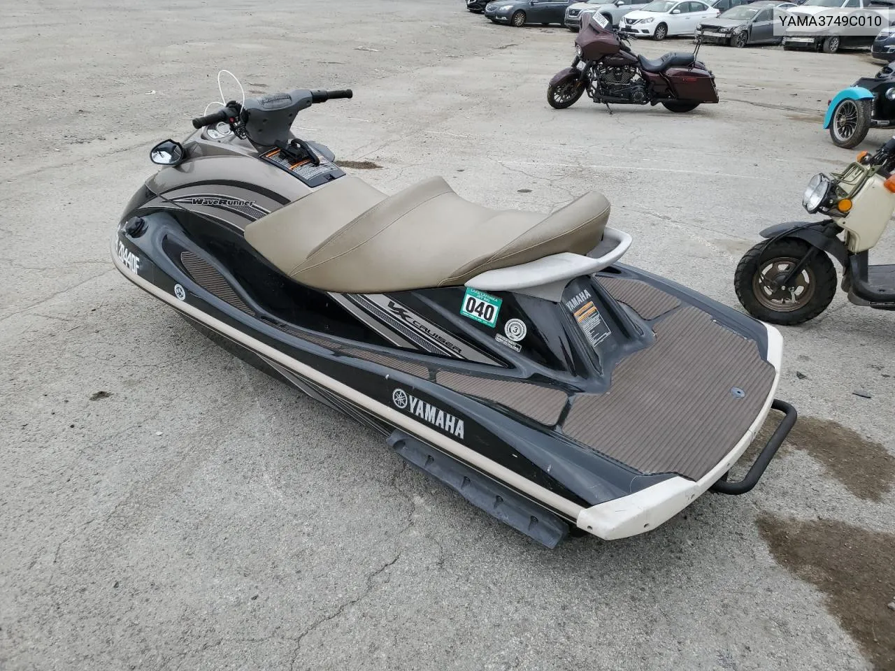 2010 Yamaha Vx110 VIN: YAMA3749C010 Lot: 67924874