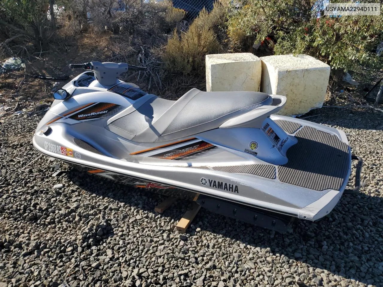 2011 Yamaha Vxr VIN: USYAMA2294D111 Lot: 75486334