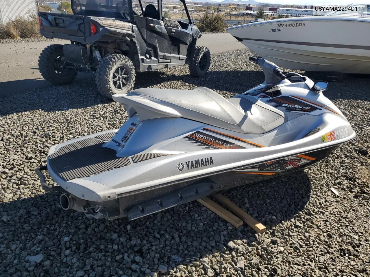 2011 Yamaha Vxr VIN: USYAMA2294D111 Lot: 75486334