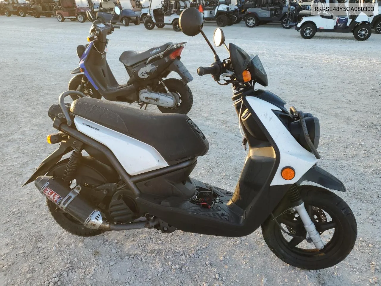 2012 Yamaha Yw125 VIN: RKRSE48Y5CA080303 Lot: 76394864