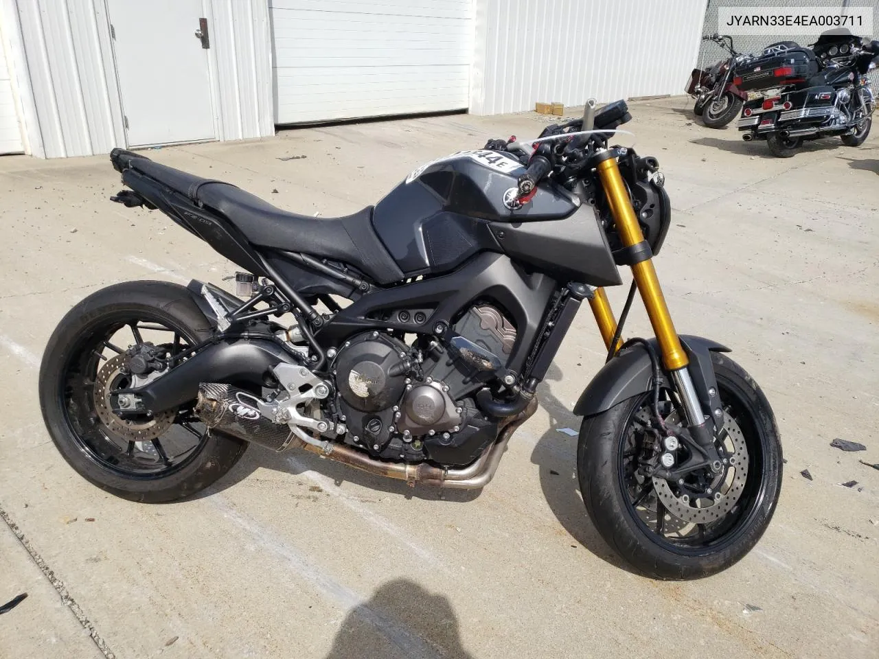 2014 Yamaha Fz09 VIN: JYARN33E4EA003711 Lot: 71441644