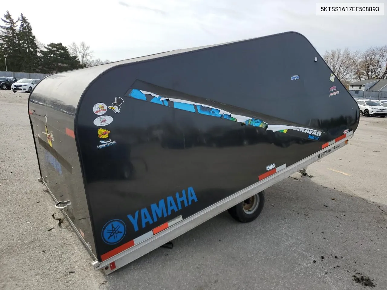 2014 Yamaha Trailer VIN: 5KTSS1617EF508893 Lot: 79833904