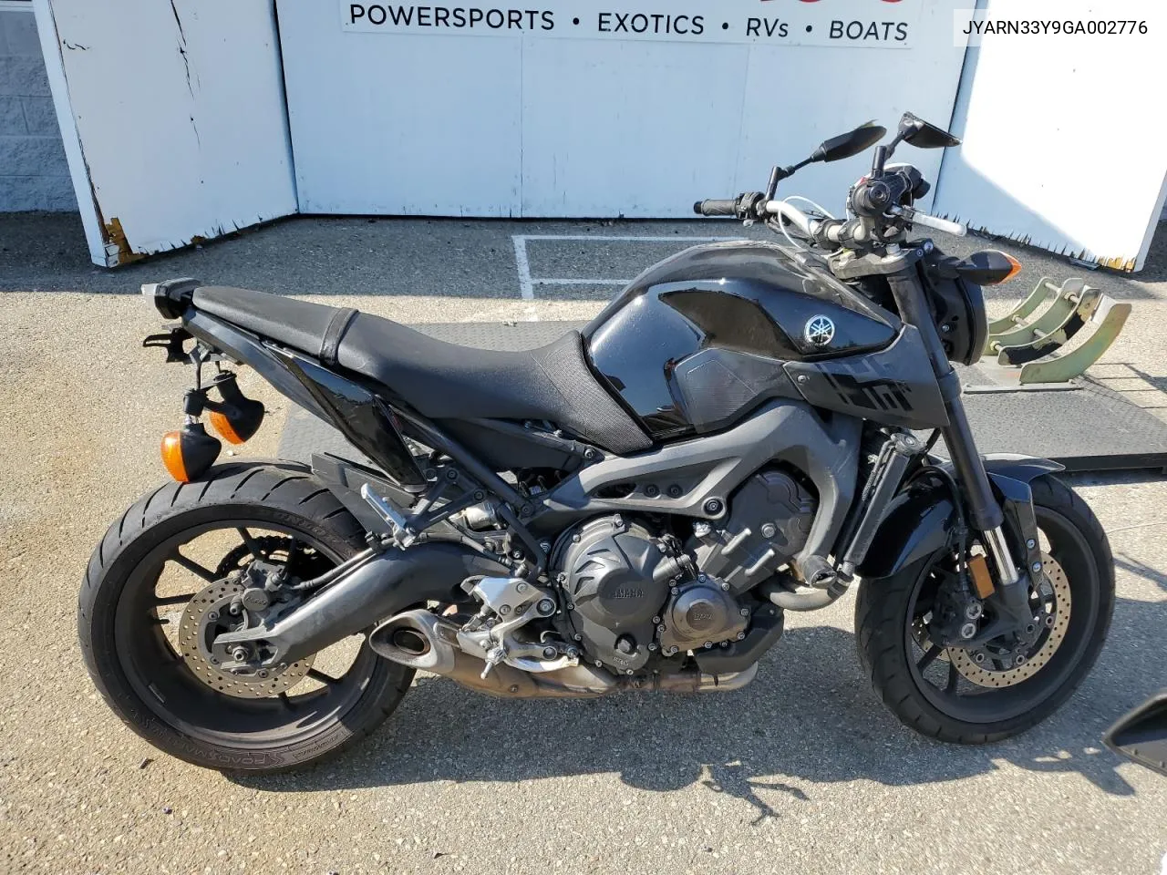 2016 Yamaha Fz09 C VIN: JYARN33Y9GA002776 Lot: 63050814