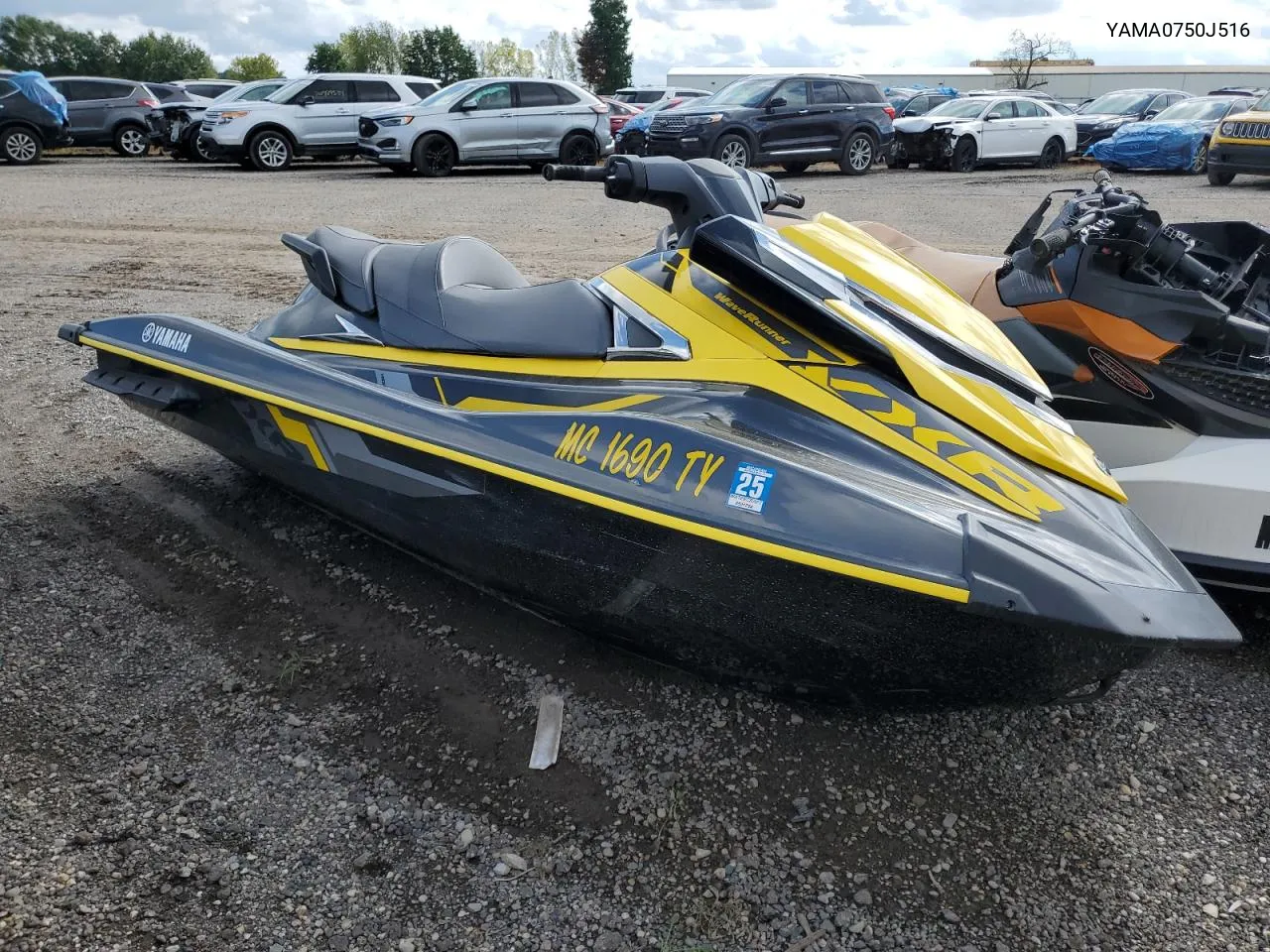 2016 Yamaha Vxr VIN: YAMA0750J516 Lot: 72045014