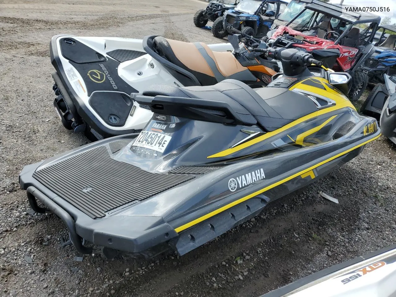 2016 Yamaha Vxr VIN: YAMA0750J516 Lot: 72045014