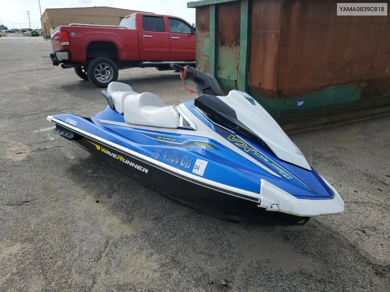 2018 Yamaha Jet Ski VIN: YAMA0839C818 Lot: 64643214