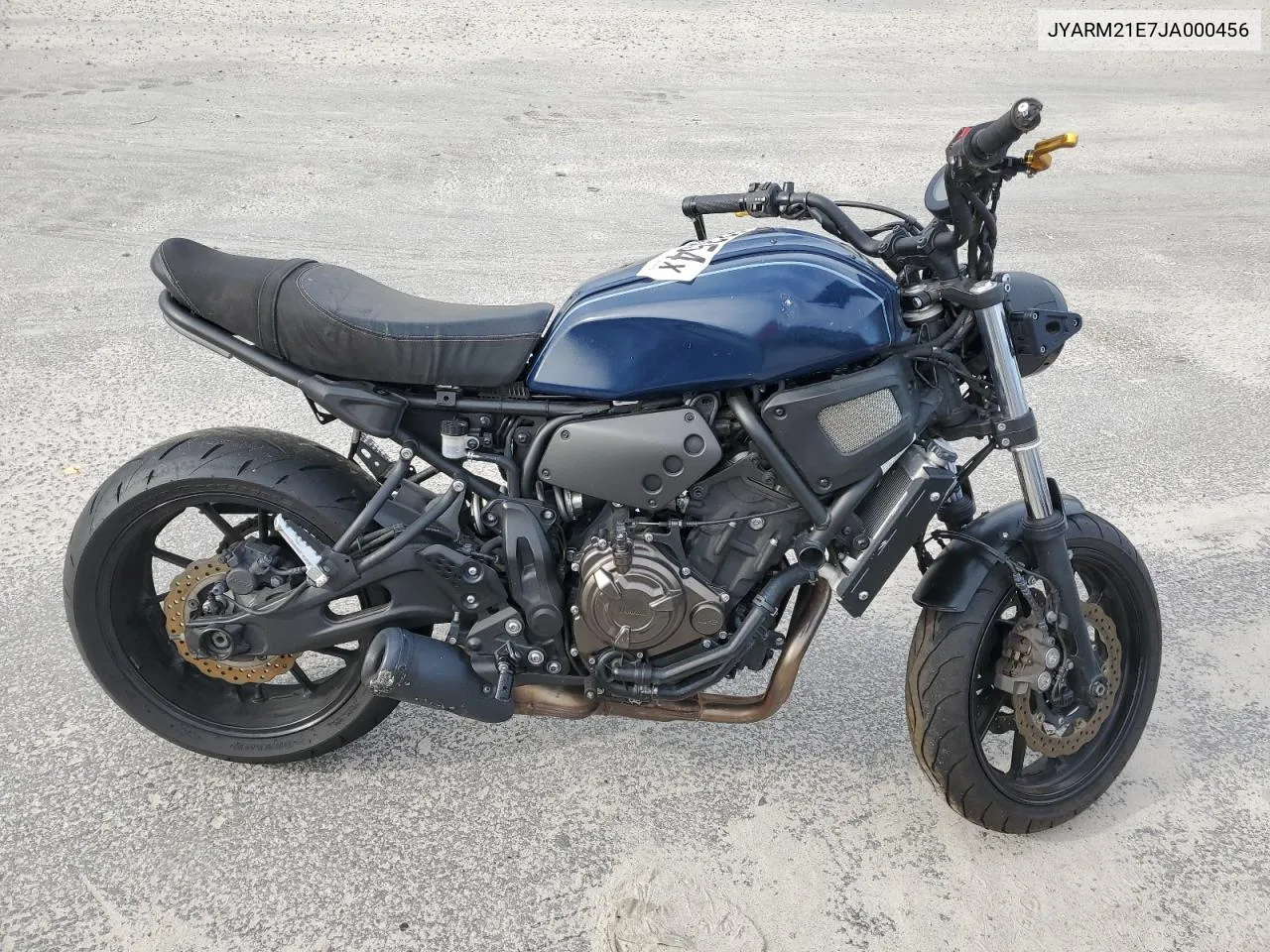 2018 Yamaha Xsr700 VIN: JYARM21E7JA000456 Lot: 74753354