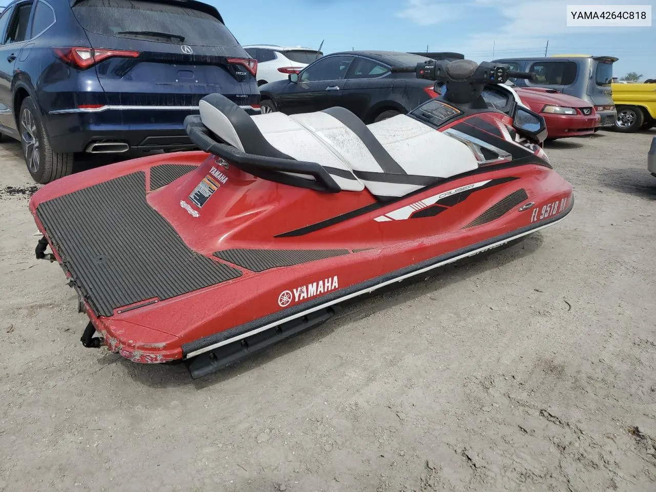 2018 Yamaha Waverunner VIN: YAMA4264C818 Lot: 75208724