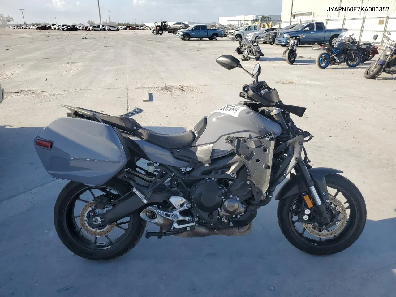 2019 Yamaha Mtt09 VIN: JYARN60E7KA000352 Lot: 76535564