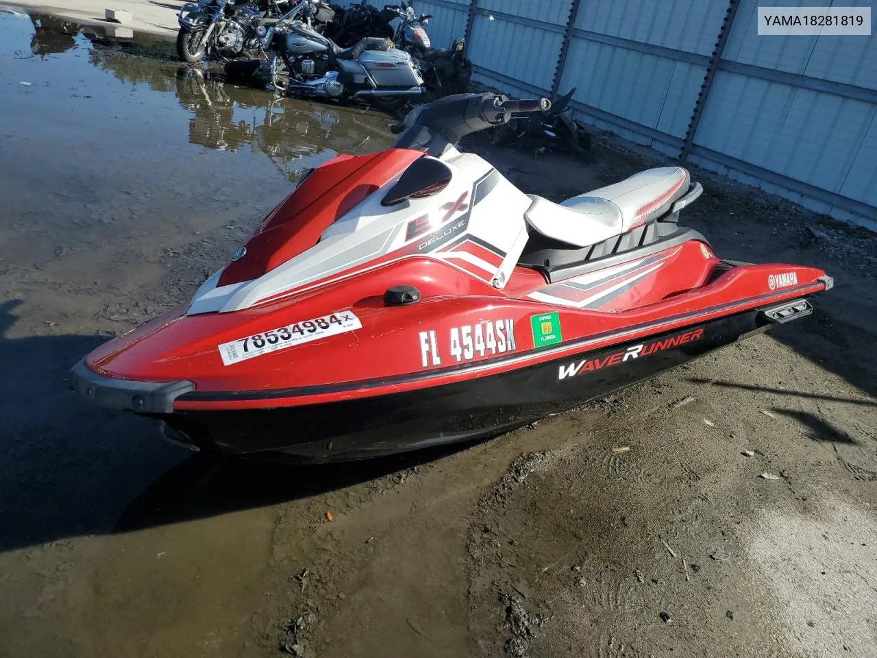 2019 Yamaha Jet Ski VIN: YAMA18281819 Lot: 78534984