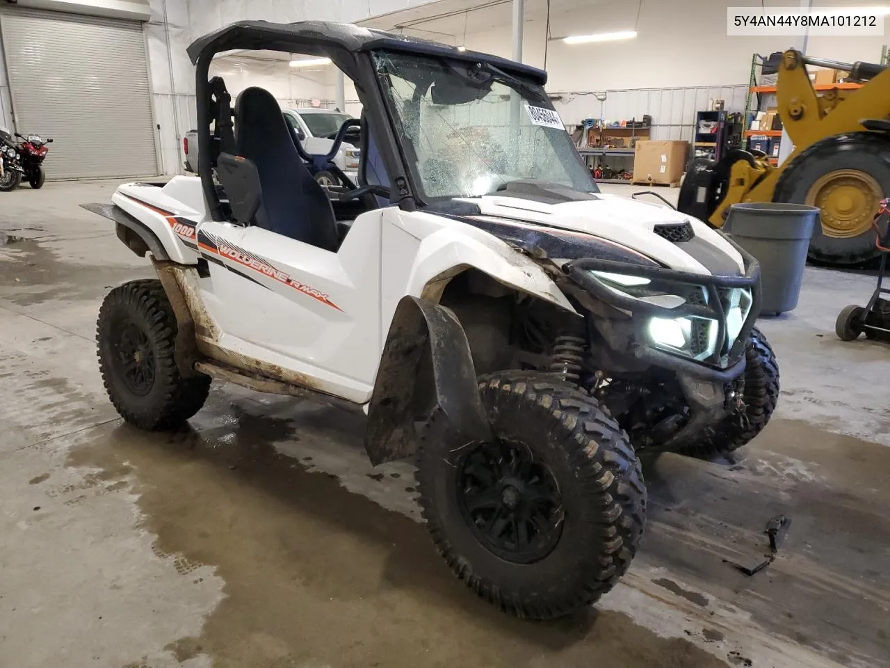 2021 Yamaha Yxe1000 VIN: 5Y4AN44Y8MA101212 Lot: 80456044