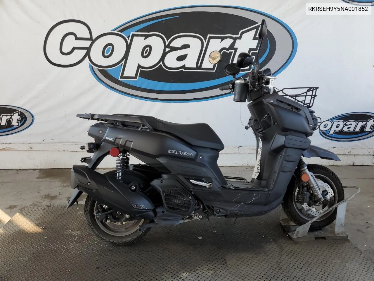 2022 Yamaha Yw125 VIN: RKRSEH9Y5NA001852 Lot: 75538654