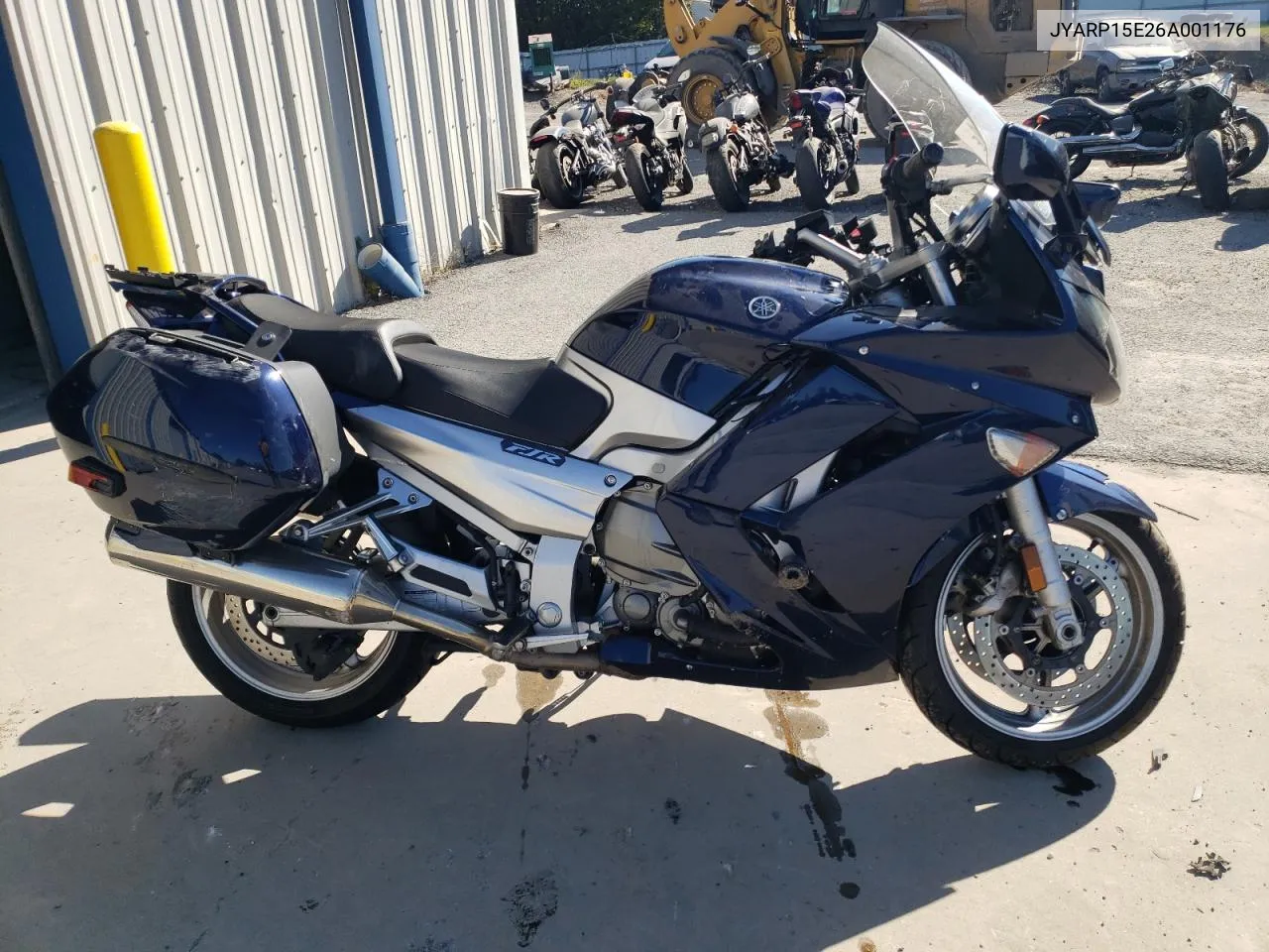 2006 Yamaha Fjr1300 VIN: JYARP15E26A001176 Lot: 76903824