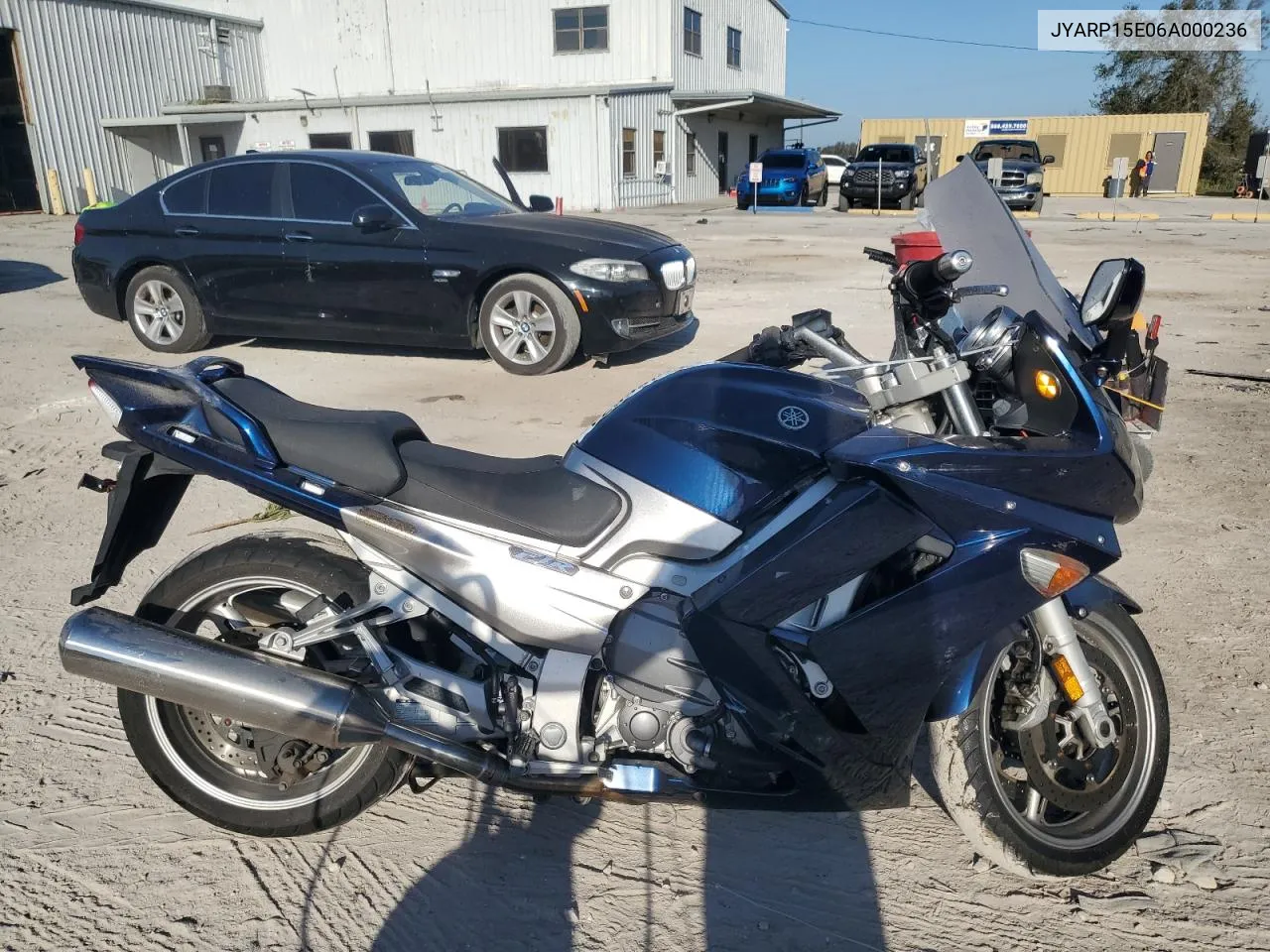 2006 Yamaha Fjr1300 VIN: JYARP15E06A000236 Lot: 77886674