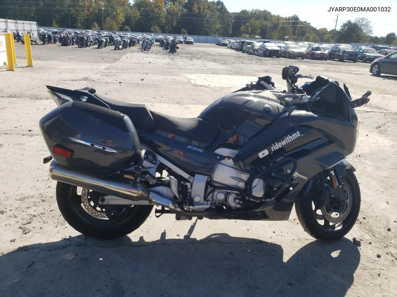 2021 Yamaha Fjr1300 Ae VIN: JYARP30E0MA001032 Lot: 74547934