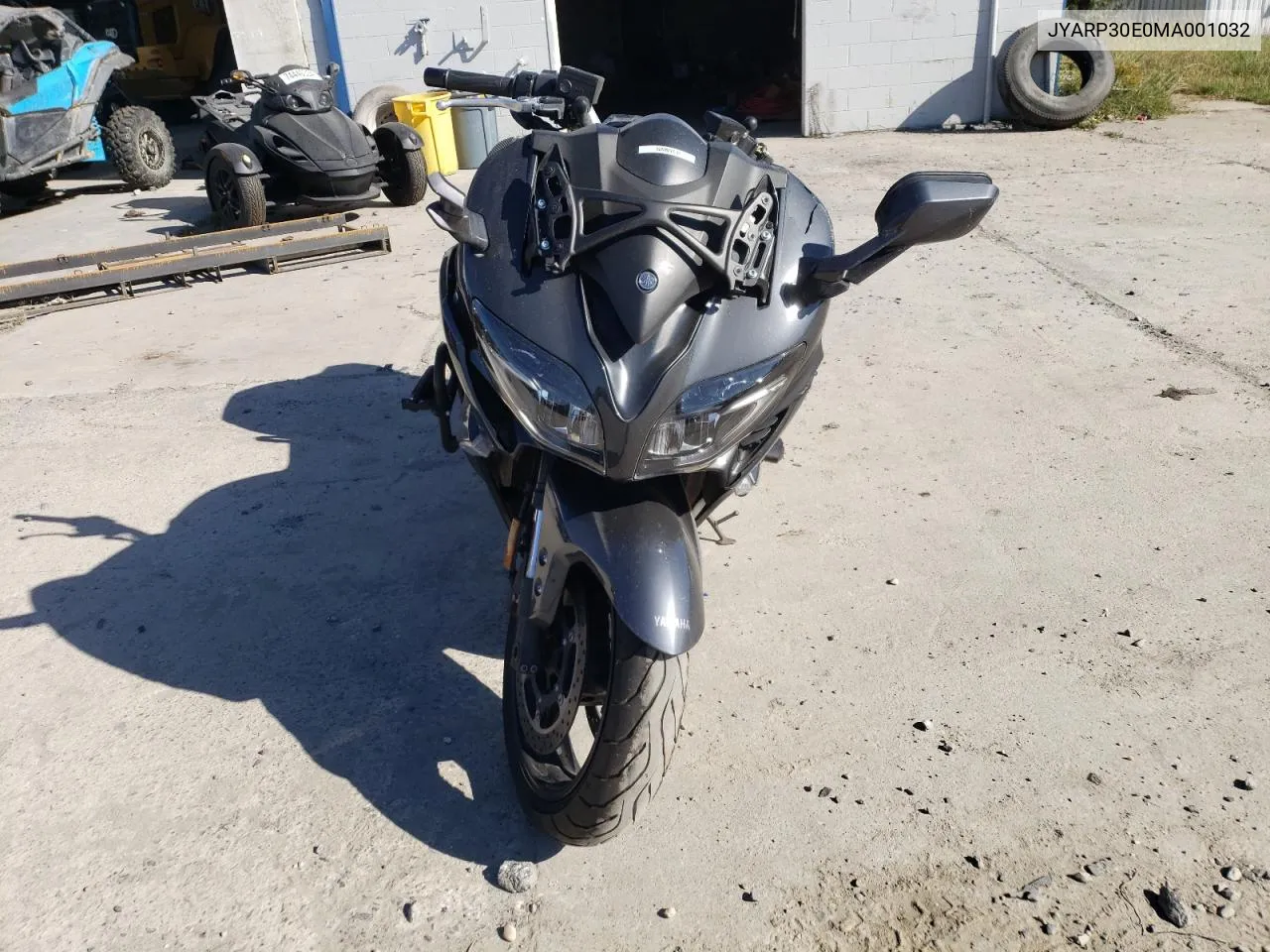 2021 Yamaha Fjr1300 Ae VIN: JYARP30E0MA001032 Lot: 74547934