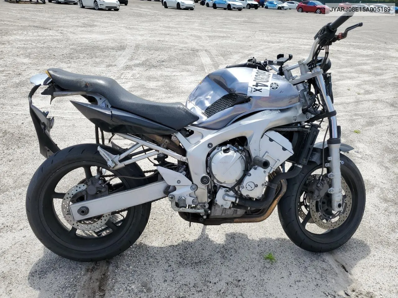 2005 Yamaha Fz6 S VIN: JYARJ08E15A005189 Lot: 71603804