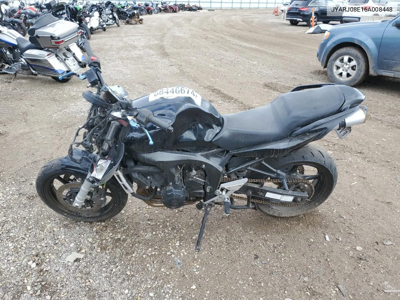 2006 Yamaha Fz6 S VIN: JYARJ08E16A008448 Lot: 68446674