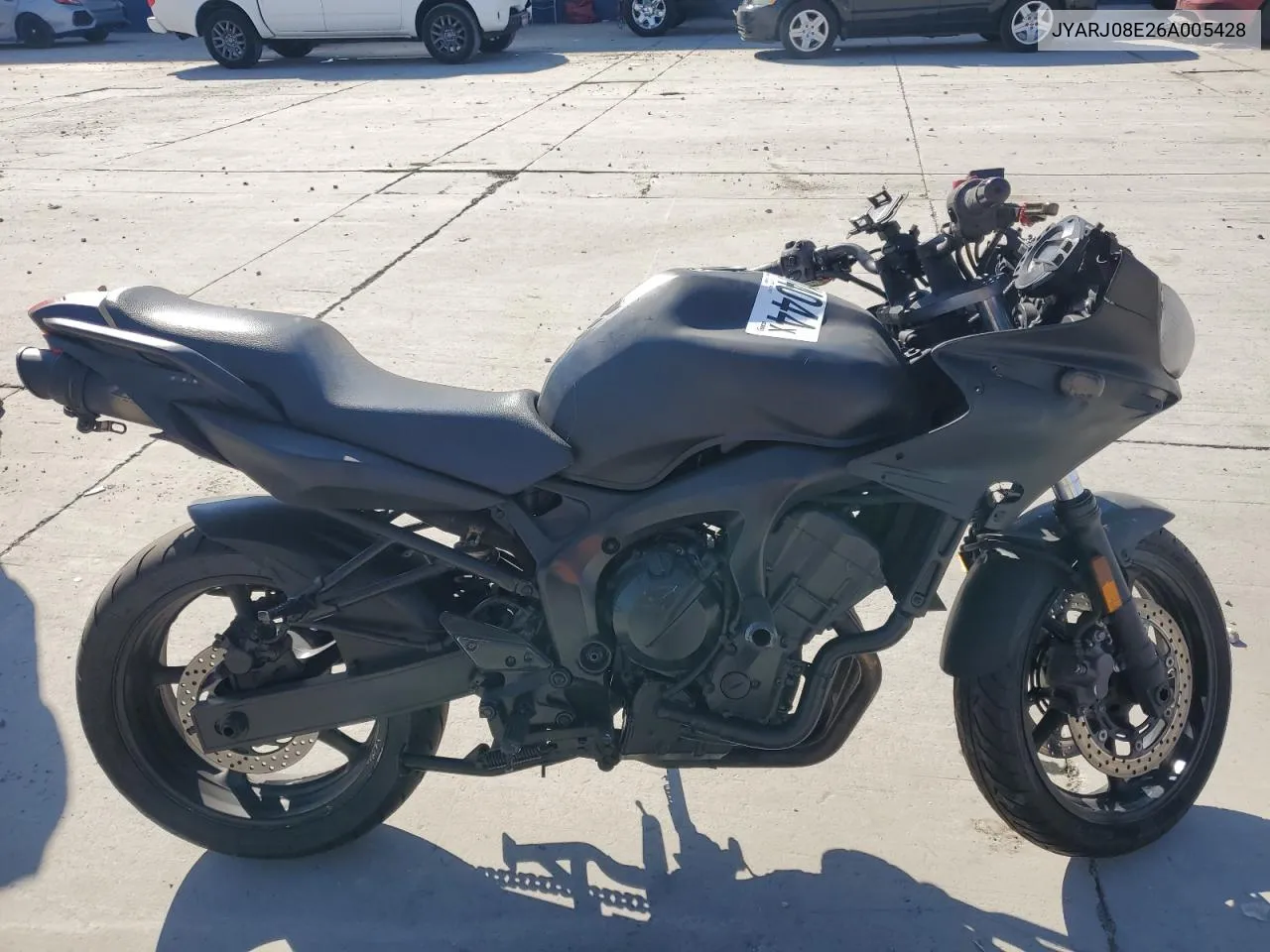 2006 Yamaha Fz6 S VIN: JYARJ08E26A005428 Lot: 72914044