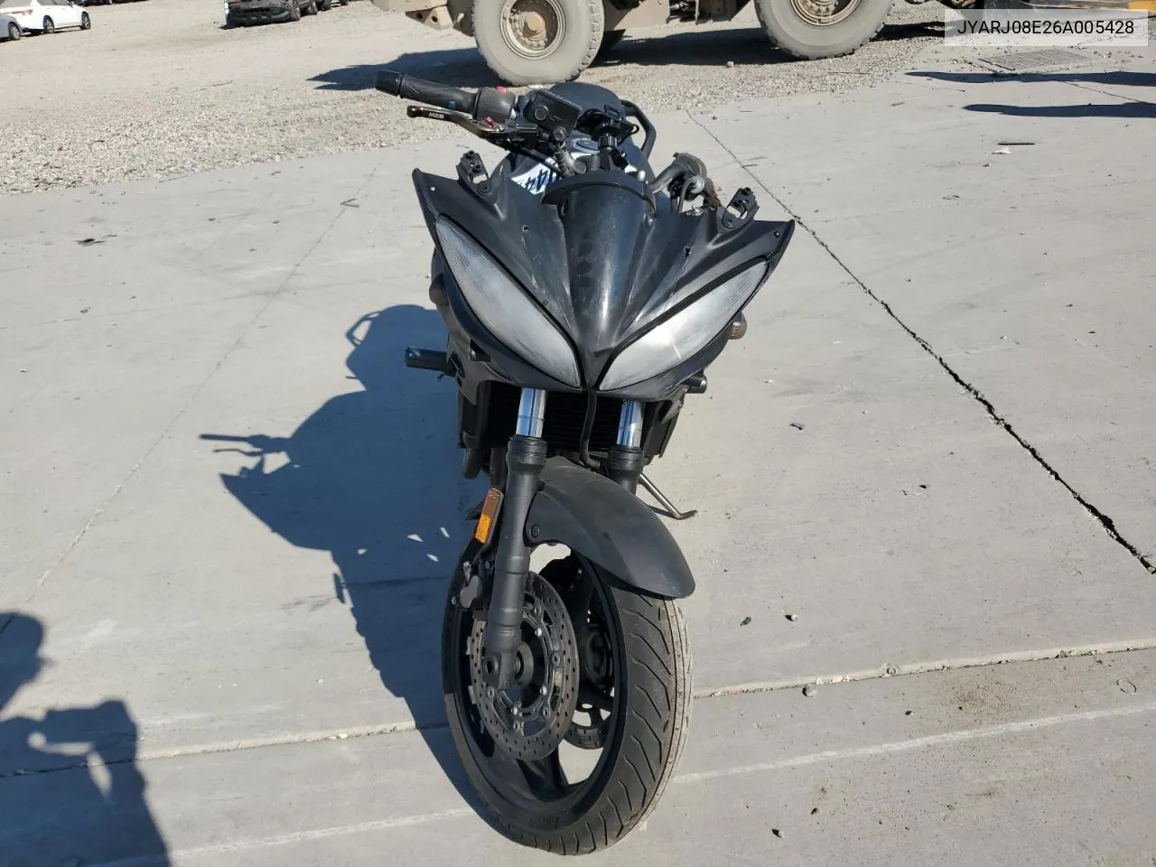 2006 Yamaha Fz6 S VIN: JYARJ08E26A005428 Lot: 72914044