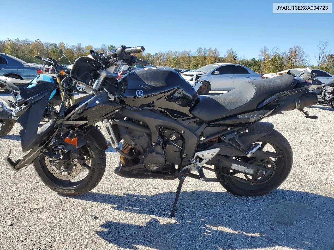 2008 Yamaha Fz6 Shg VIN: JYARJ13EX8A004723 Lot: 75247824