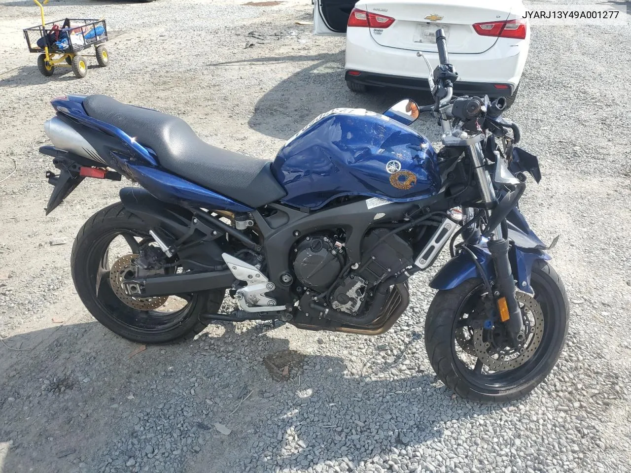 2009 Yamaha Fz6 Shg VIN: JYARJ13Y49A001277 Lot: 72320604