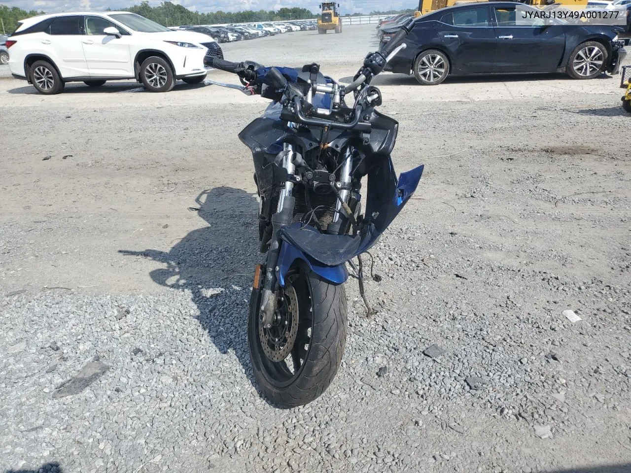 2009 Yamaha Fz6 Shg VIN: JYARJ13Y49A001277 Lot: 72320604