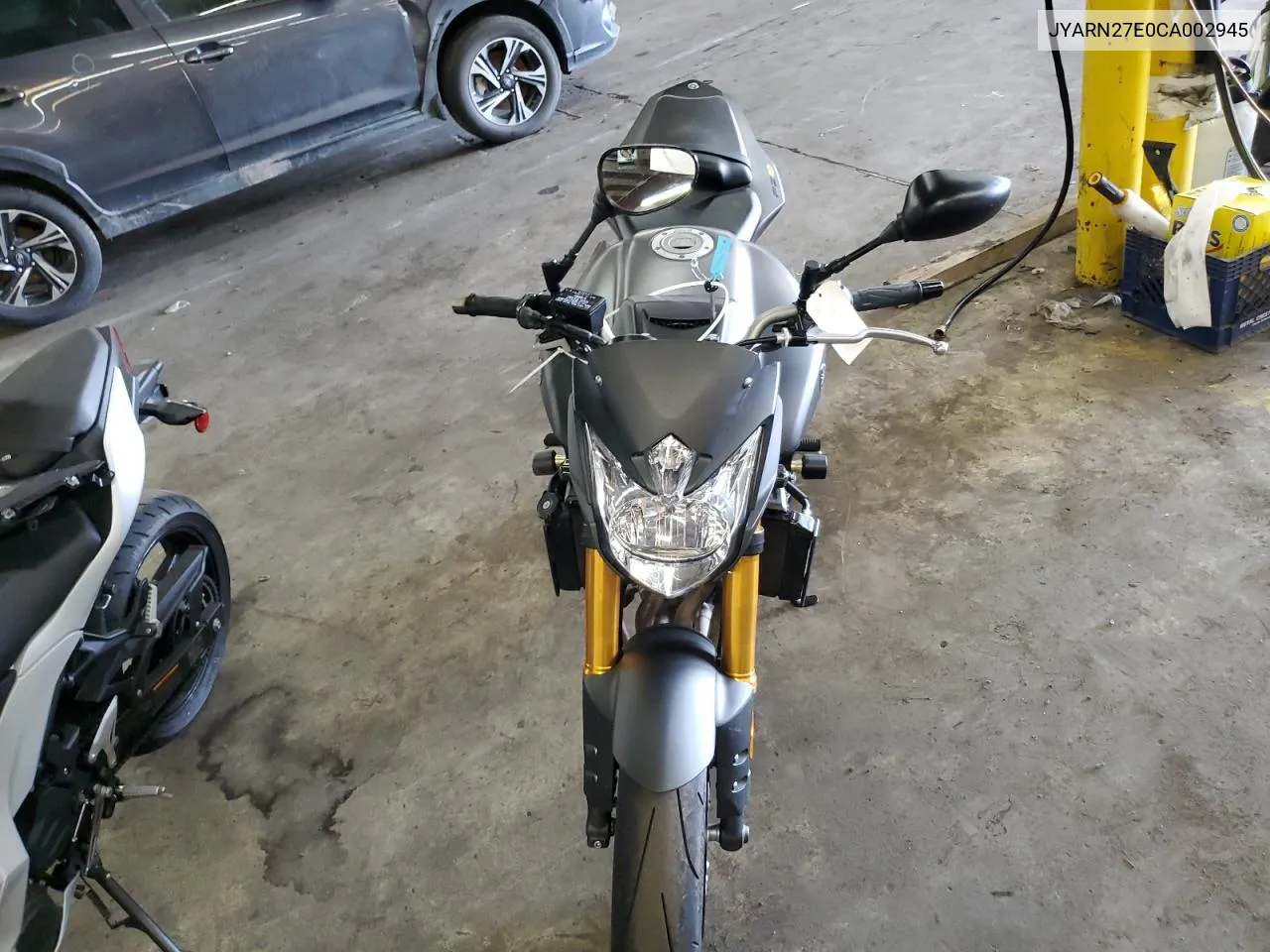 2012 Yamaha Fz8 N VIN: JYARN27E0CA002945 Lot: 70854824