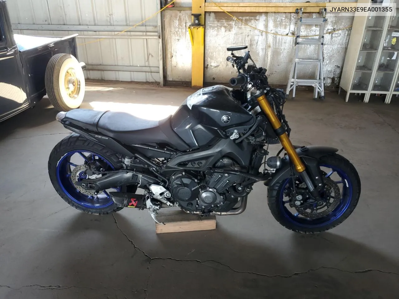 2014 Yamaha Fz09 VIN: JYARN33E9EA001355 Lot: 69660984