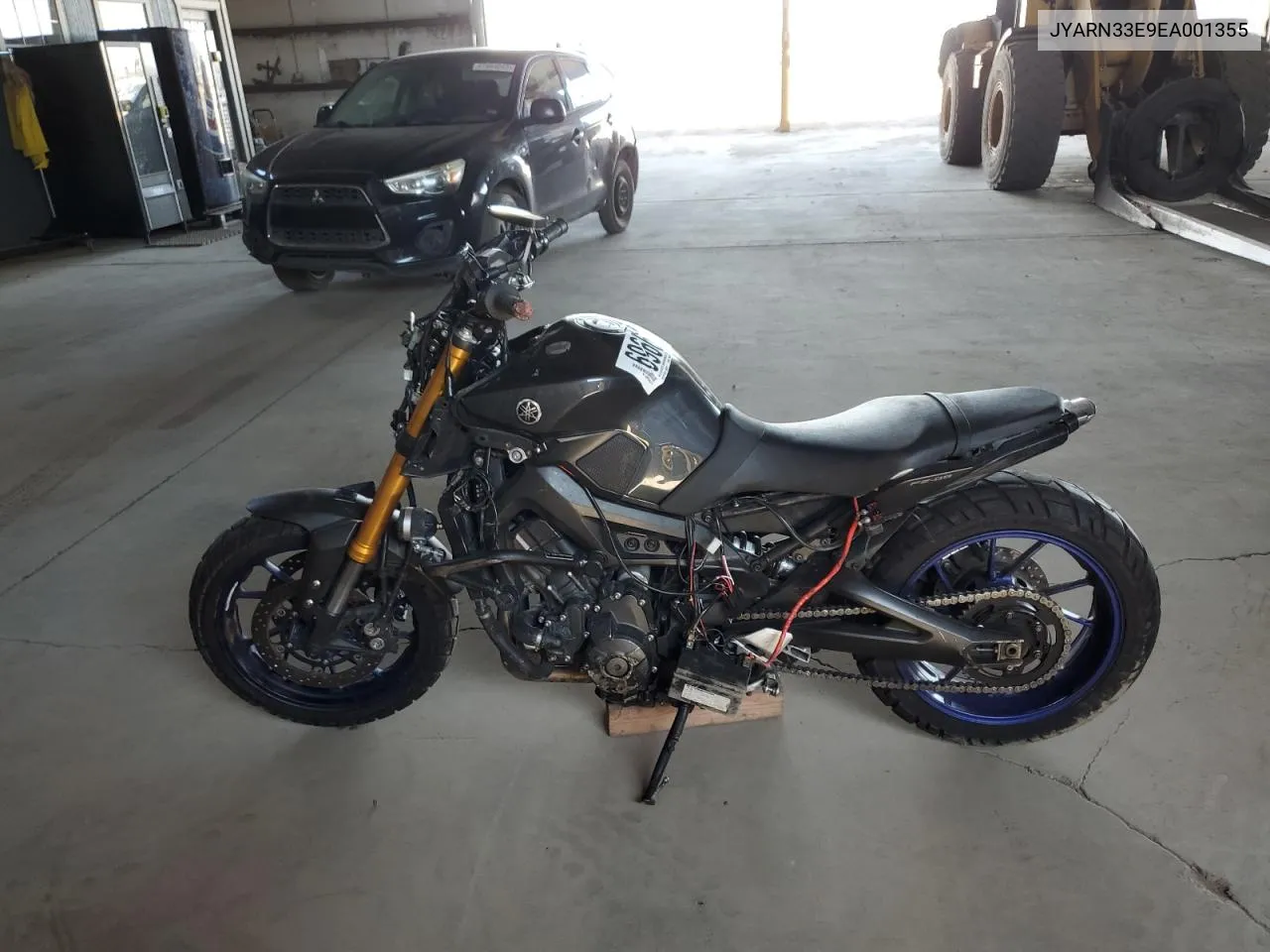 2014 Yamaha Fz09 VIN: JYARN33E9EA001355 Lot: 69660984