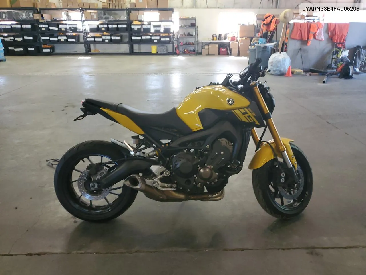 2015 Yamaha Fz09 VIN: JYARN33E4FA005203 Lot: 65787774