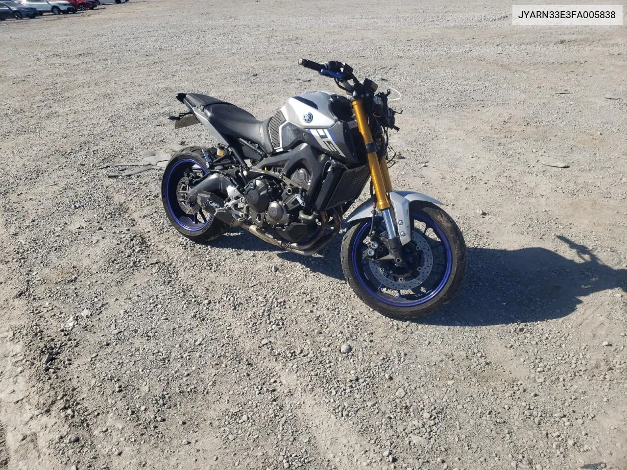 2015 Yamaha Fz09 VIN: JYARN33E3FA005838 Lot: 73690184