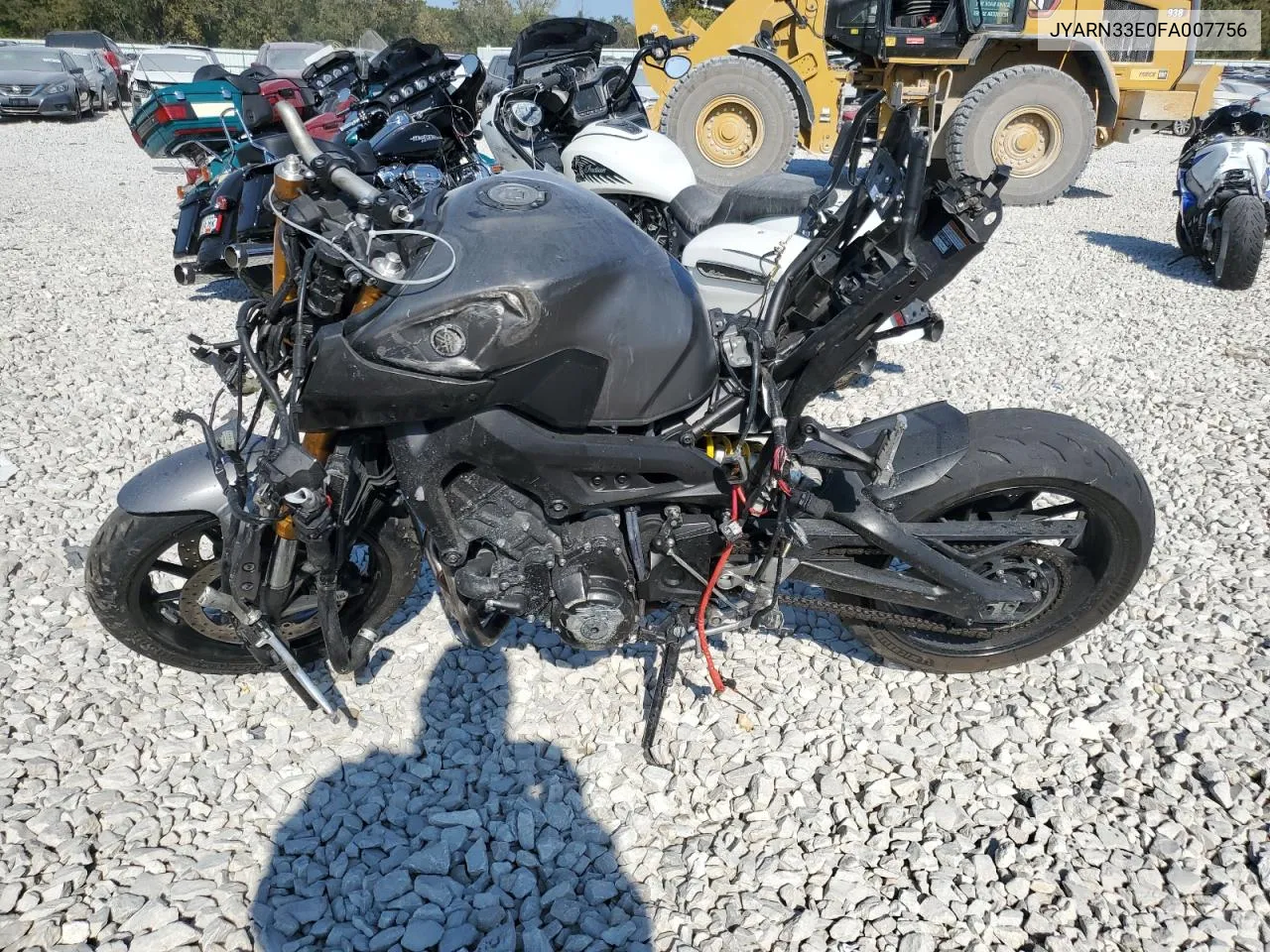 2015 Yamaha Fz09 VIN: JYARN33E0FA007756 Lot: 75277834