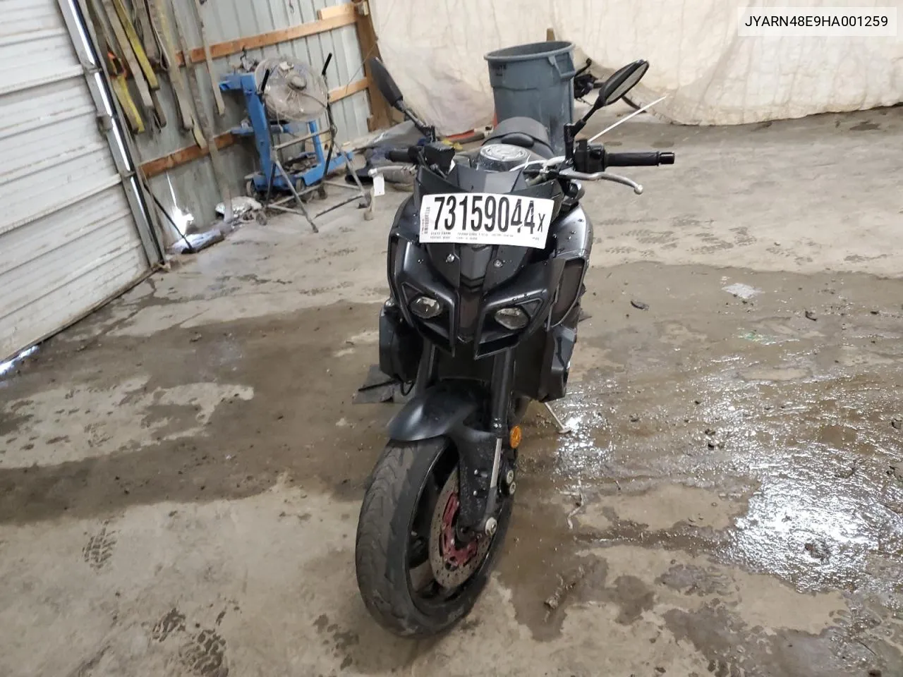 2017 Yamaha Fz10 VIN: JYARN48E9HA001259 Lot: 73159044