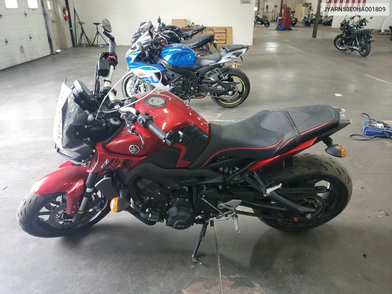 2017 Yamaha Fz09 VIN: JYARN53E0HA001809 Lot: 73713124