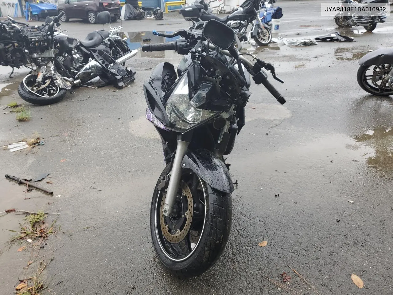 2013 Yamaha Fz6 R VIN: JYARJ18E1DA010932 Lot: 71055874